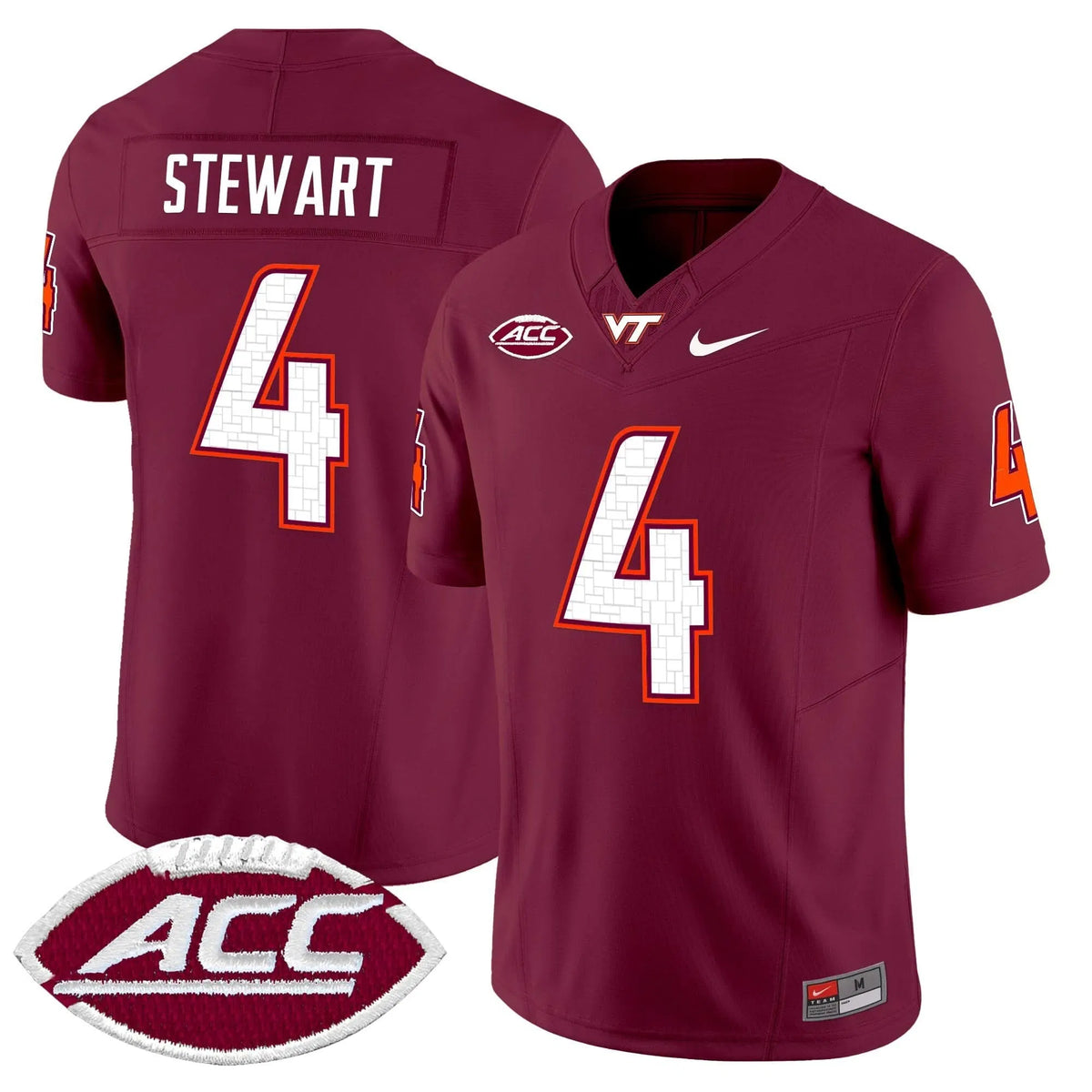 Personalized VTH 2026 Vapor Limited Jersey - Maroon / Terion Stewart Stitched