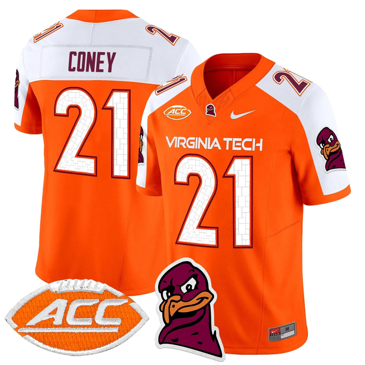 Personalized VTH 2026 Vapor Limited Jersey - Orange Alternate / Jeremiah Coney Stitched