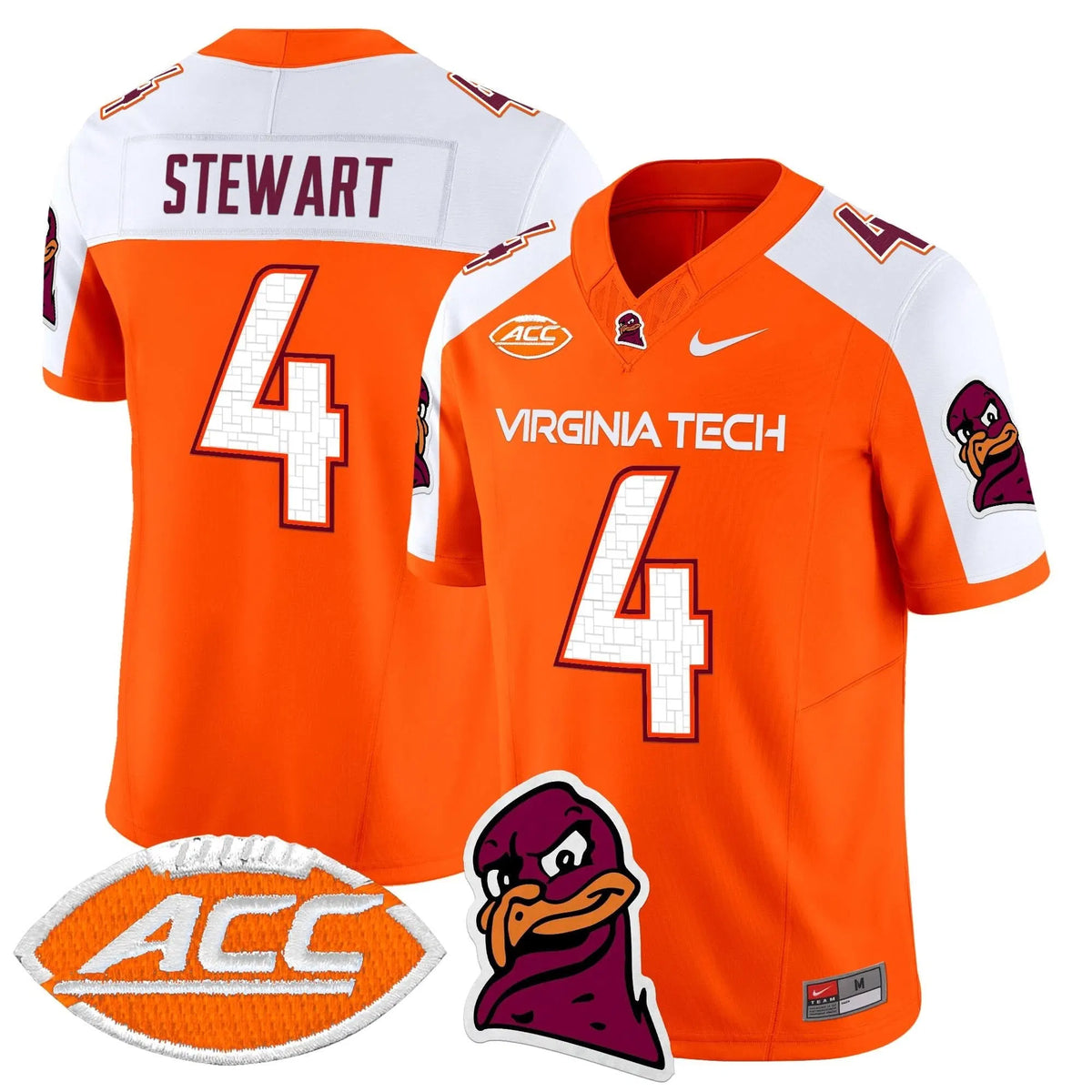 Personalized VTH 2026 Vapor Limited Jersey - Orange Alternate / Terion Stewart Stitched