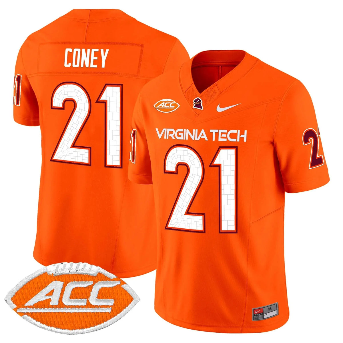 Personalized VTH 2026 Vapor Limited Jersey - Orange / Jeremiah Coney Stitched