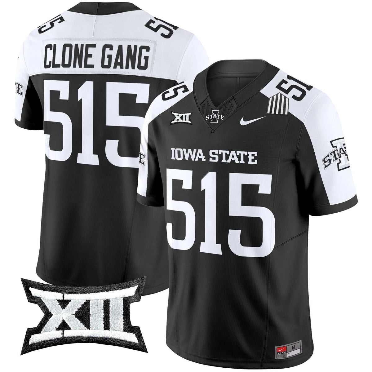 Personalized ISC 2026 Vapor Limited Jersey - Black Alternate / Clone Gang 515 Stitched