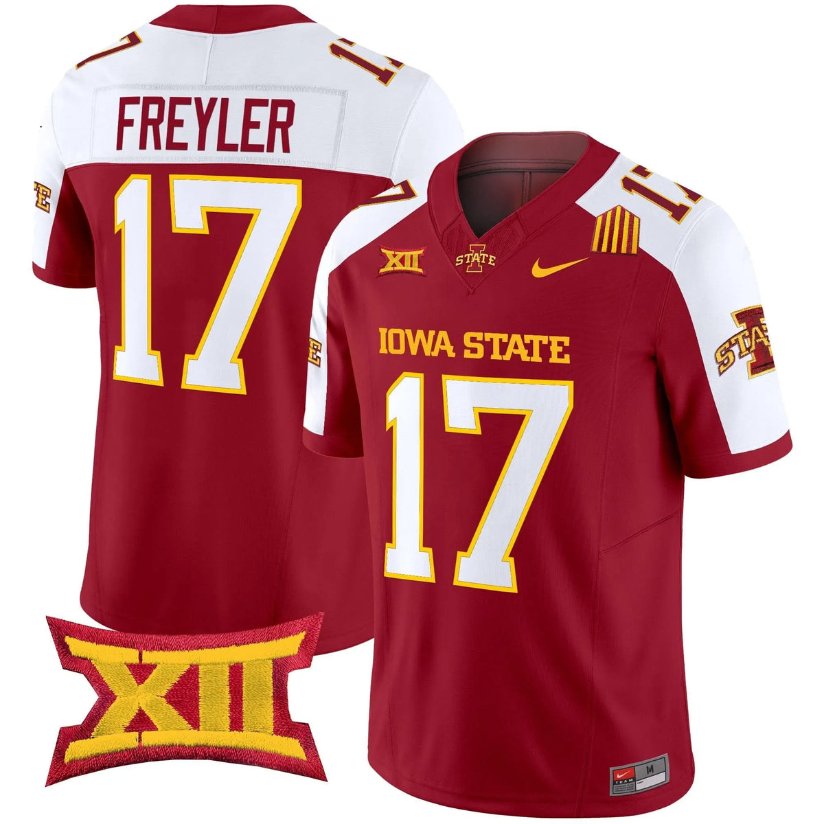 Personalized ISC 2026 Vapor Limited Jersey - Cardinal Alternate / Beau Freyler Stitched