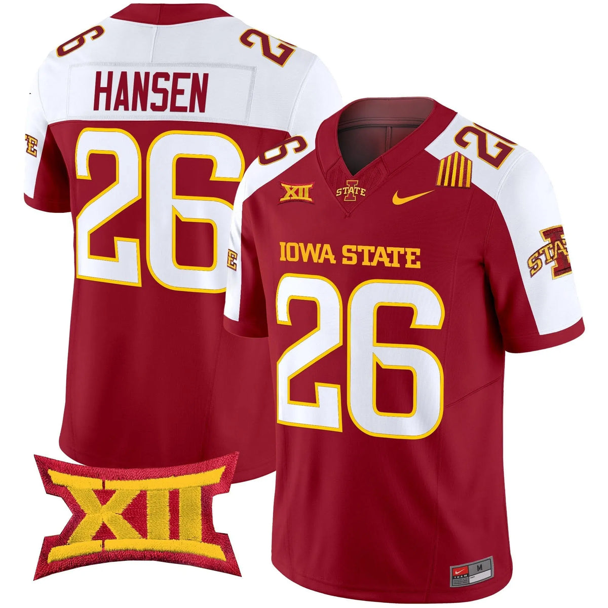 Personalized ISC 2026 Vapor Limited Jersey - Cardinal Alternate / Carson Hansen Stitched