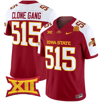 Personalized ISC 2026 Vapor Limited Jersey - Cardinal Alternate / Clone Gang 515 Stitched