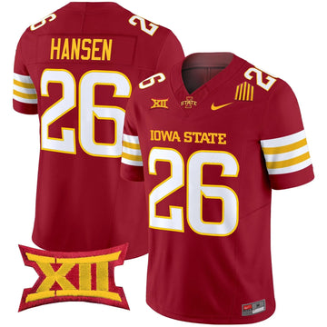 Personalized ISC 2026 Vapor Limited Jersey - Cardinal / Carson Hansen Stitched