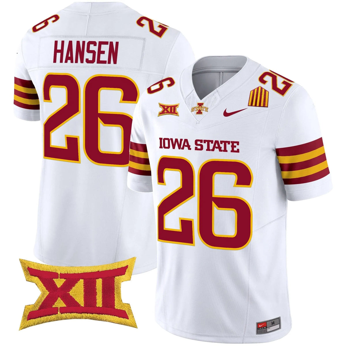 Personalized ISC 2026 Vapor Limited Jersey - White / Carson Hansen Stitched