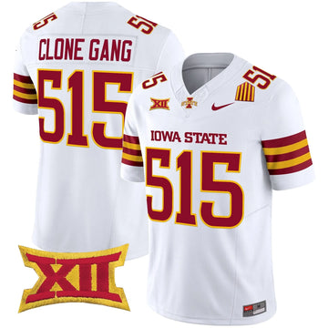 Personalized ISC 2026 Vapor Limited Jersey - White / Clone Gang 515 Stitched