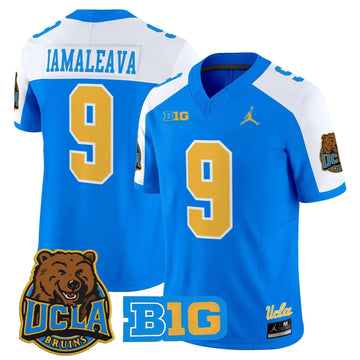 Personalized UCLA 2026 Vapor Limited Jersey - Blue Alternate / Nico Iamaleava Stitched
