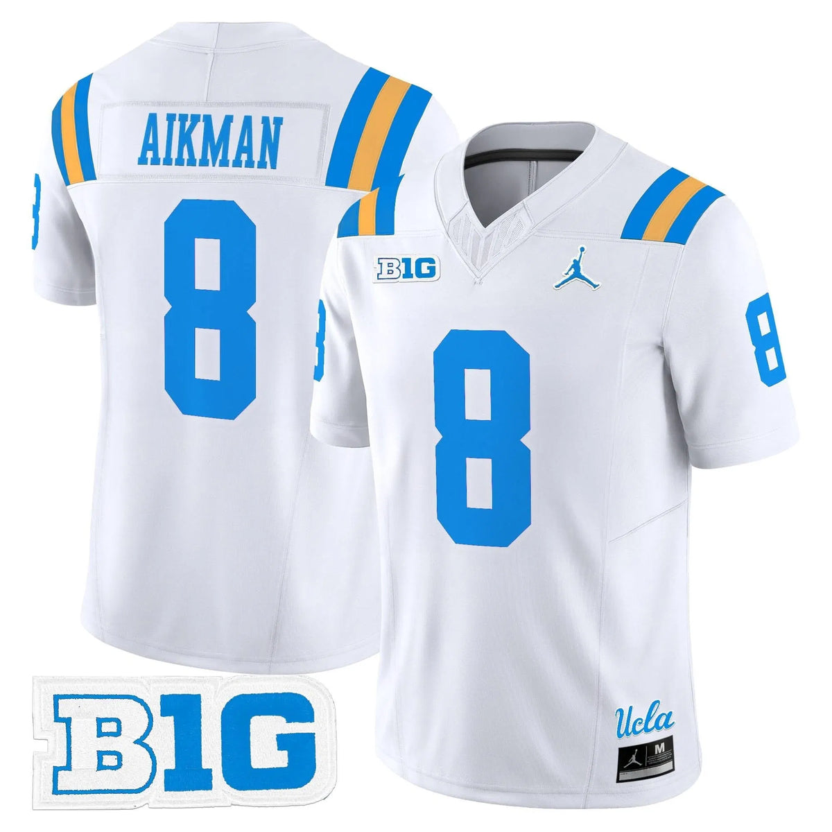 Personalized UCLA 2026 Vapor Limited Jersey - White / Troy Aikman Stitched