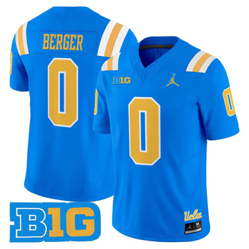 Personalized UCLA 2026 Vapor Limited Jersey - Blue / Jalen Berger Stitched
