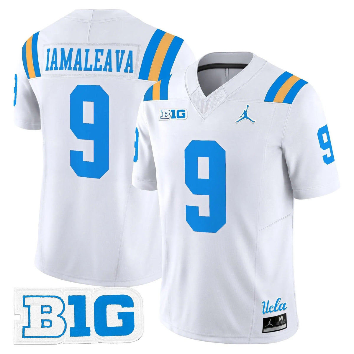 Personalized UCLA 2026 Vapor Limited Jersey - White / Nico Iamaleava Stitched