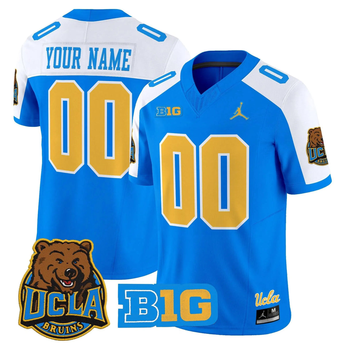 Personalized UCLA 2026 Vapor Limited Custom Jersey - Blue Alternate Stitched