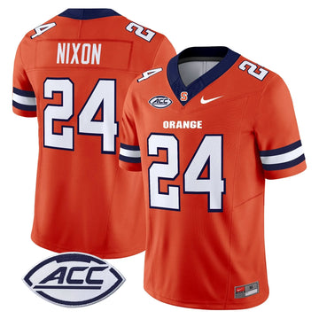 Personalized Syracuse Orange 2026 Vapor Limited Jersey - Orange / Will Nixon Stitched