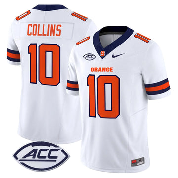 Personalized Syracuse Orange 2026 Vapor Limited Jersey - White / Rickie Collins Stitched