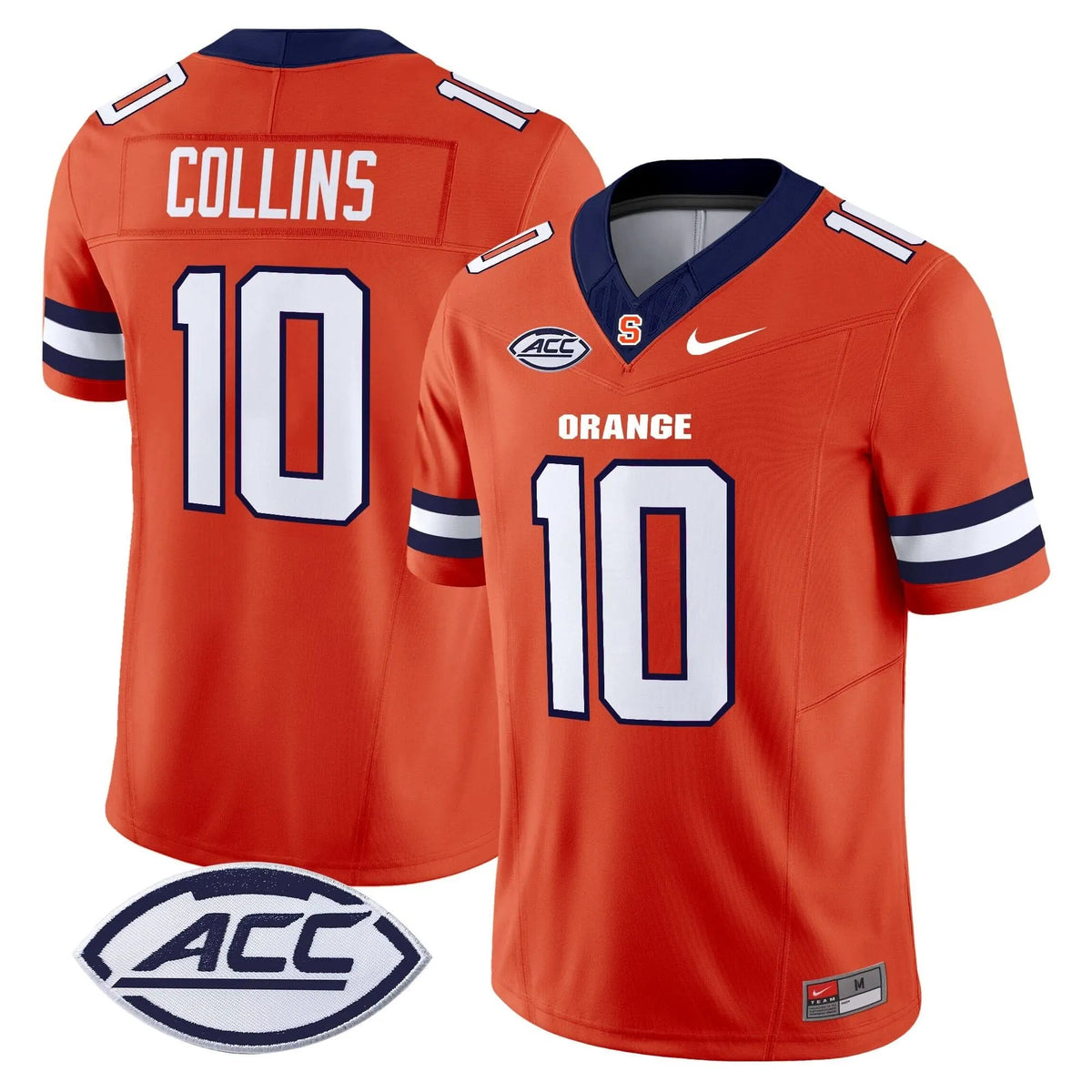 Personalized Syracuse Orange 2026 Vapor Limited Jersey - Orange / Rickie Collins Stitched