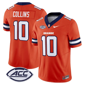 Personalized Syracuse Orange 2026 Vapor Limited Jersey - Orange / Rickie Collins Stitched