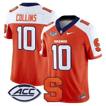 Personalized Syracuse Orange 2026 Vapor Limited Jersey - Orange Alternate / Rickie Collins Stitched