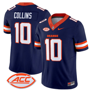 Personalized Syracuse Orange 2026 Vapor Limited Jersey - Navy / Rickie Collins Stitched