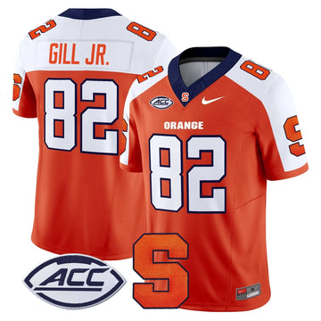 Personalized Syracuse Orange 2026 Vapor Limited Jersey - Orange Alternate / Darrell Gill Jr. Stitched