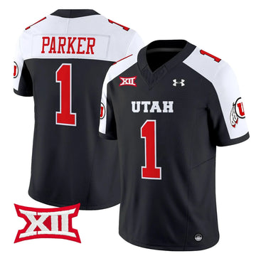 Personalized UU 2026 Vapor Limited Jersey - Black Alternate / Wayshawn Parker Stitched