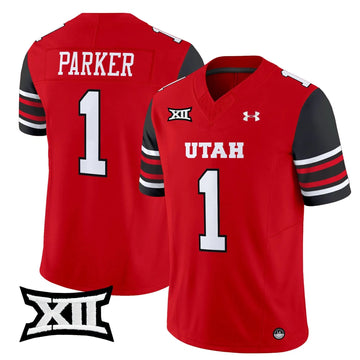 Personalized UU 2026 Vapor Limited Jersey - Red / Wayshawn Parker Stitched