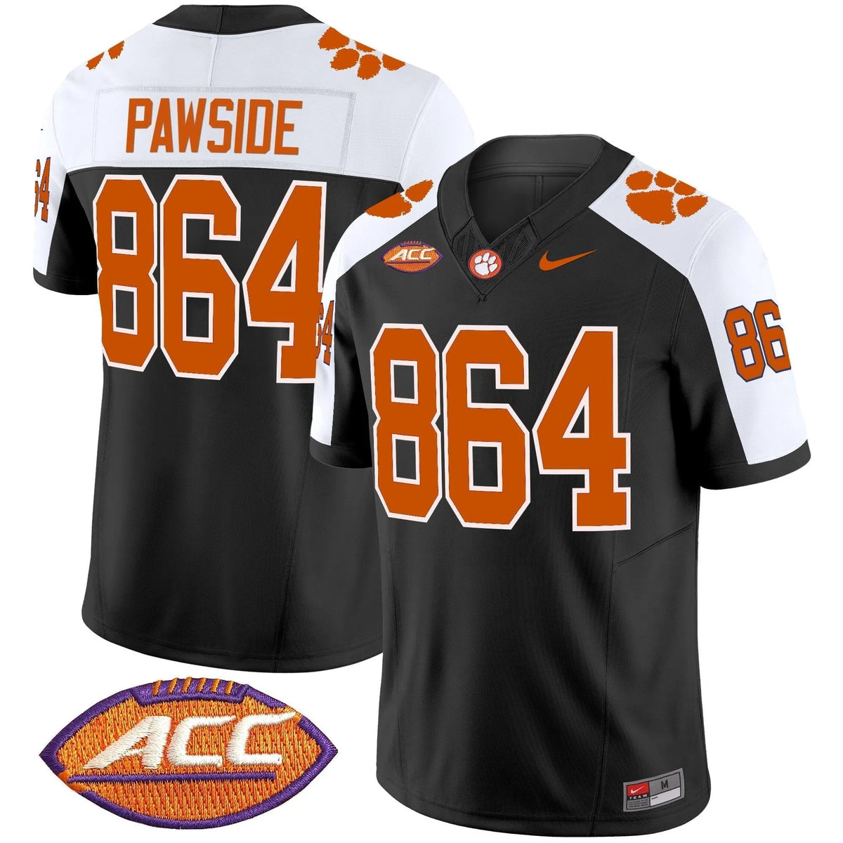 Personalized CT 2026 Vapor Limited Jersey - Black Alternate / PawSide 864 Stitched
