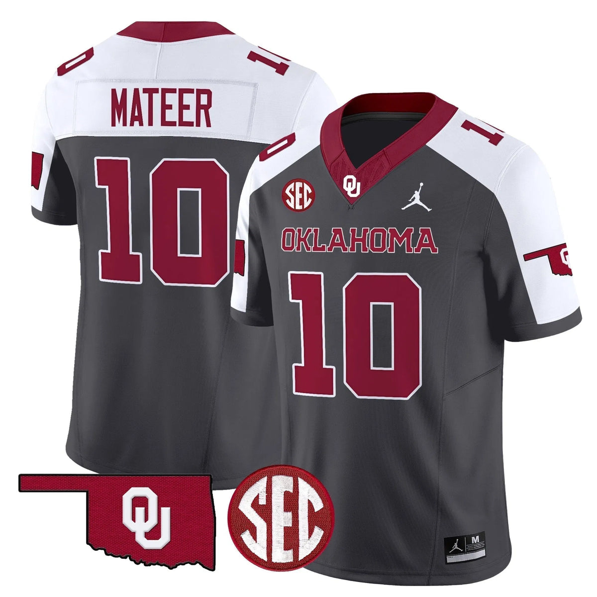 Personalized OS 2026 Vapor Limited Jersey - Special Anthracite / John Mateer Stitched