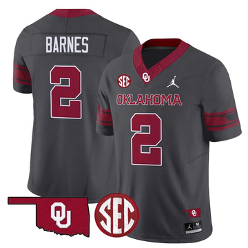Personalized OS 2026 Vapor Limited Jersey - Anthracite / Jovantae Barnes Stitched
