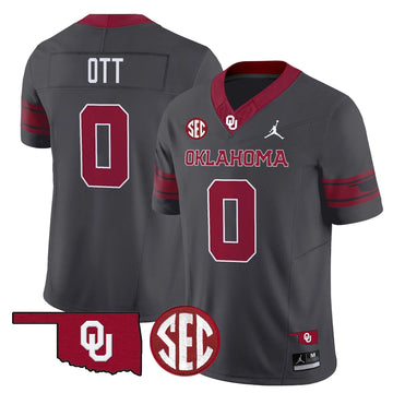 Personalized OS 2026 Vapor Limited Jersey - Anthracite / Jaydn Ott Stitched