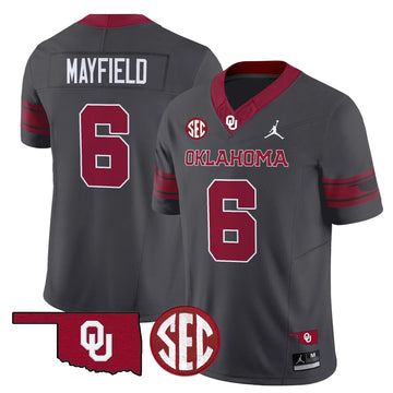 Personalized OS 2026 Vapor Limited Jersey - Anthracite / Baker Mayfield Stitched