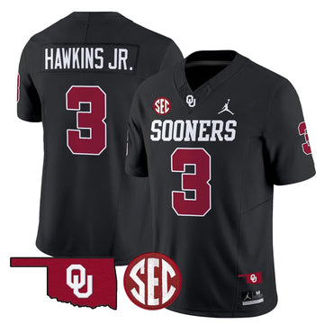 Personalized OS 2026 Vapor Limited Jersey - Black / Michael Hawkins Jr. Stitched