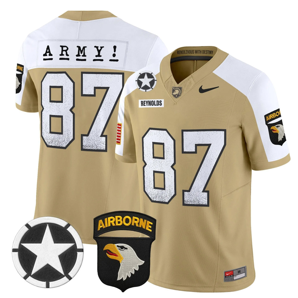Personalized ABK 2026 Screaming PHI Vapor Limited Jersey - Tan Alternate / Casey Reynolds Stitched