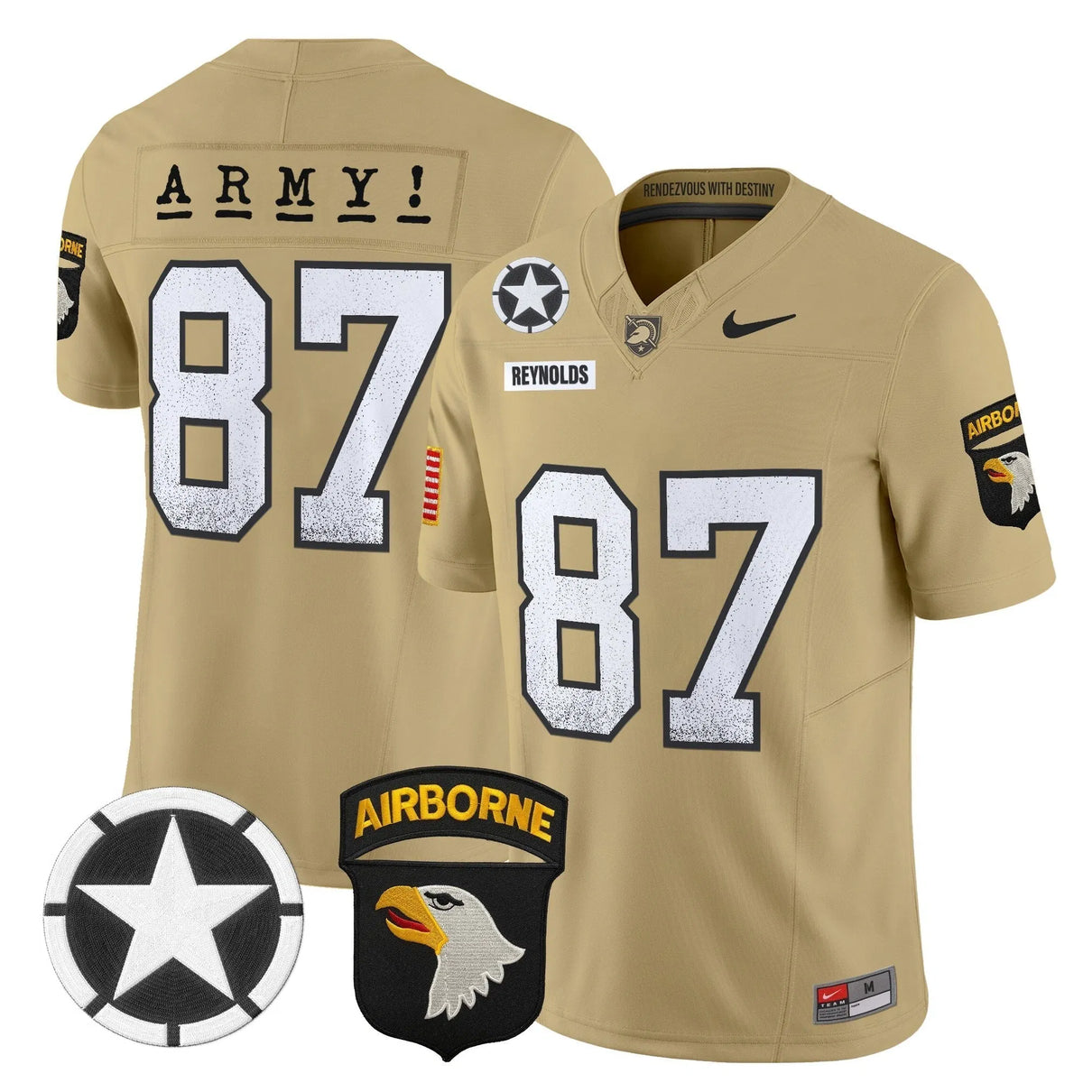 Personalized ABK 2026 Screaming PHI Vapor Limited Jersey - Tan / Casey Reynolds Stitched