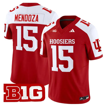 Personalized IND 2026 Vapor Limited Jersey - Crimson Alternate / Fernando Mendoza Stitched