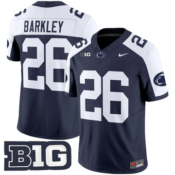 Personalized PSU 2026 Vapor Limited Jersey - Navy Alternate / Saquon Barkley Stitched