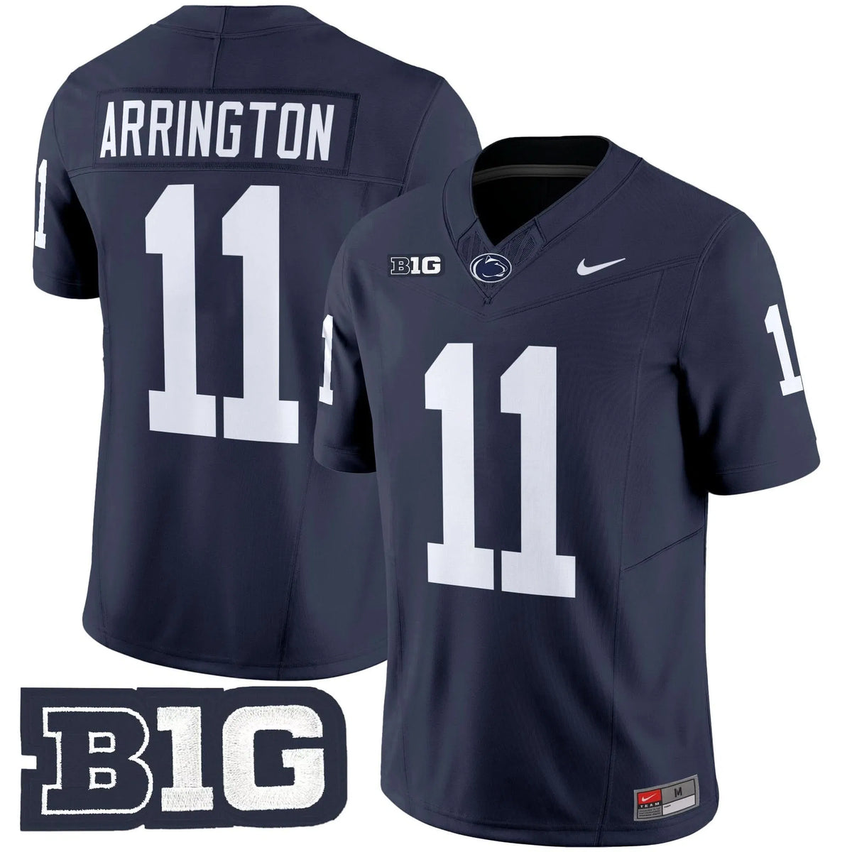 Personalized PSU 2026 Vapor Limited Jersey - Navy / LaVar Arrington Stitched