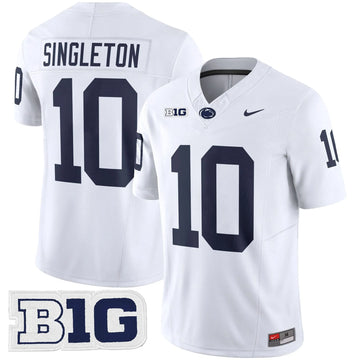 Personalized PSU 2026 Vapor Limited Jersey - White / Nicholas Singleton Stitched