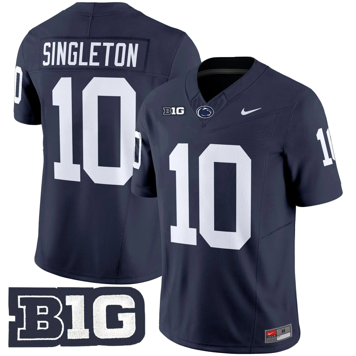 Personalized PSU 2026 Vapor Limited Jersey - Navy / Nicholas Singleton Stitched