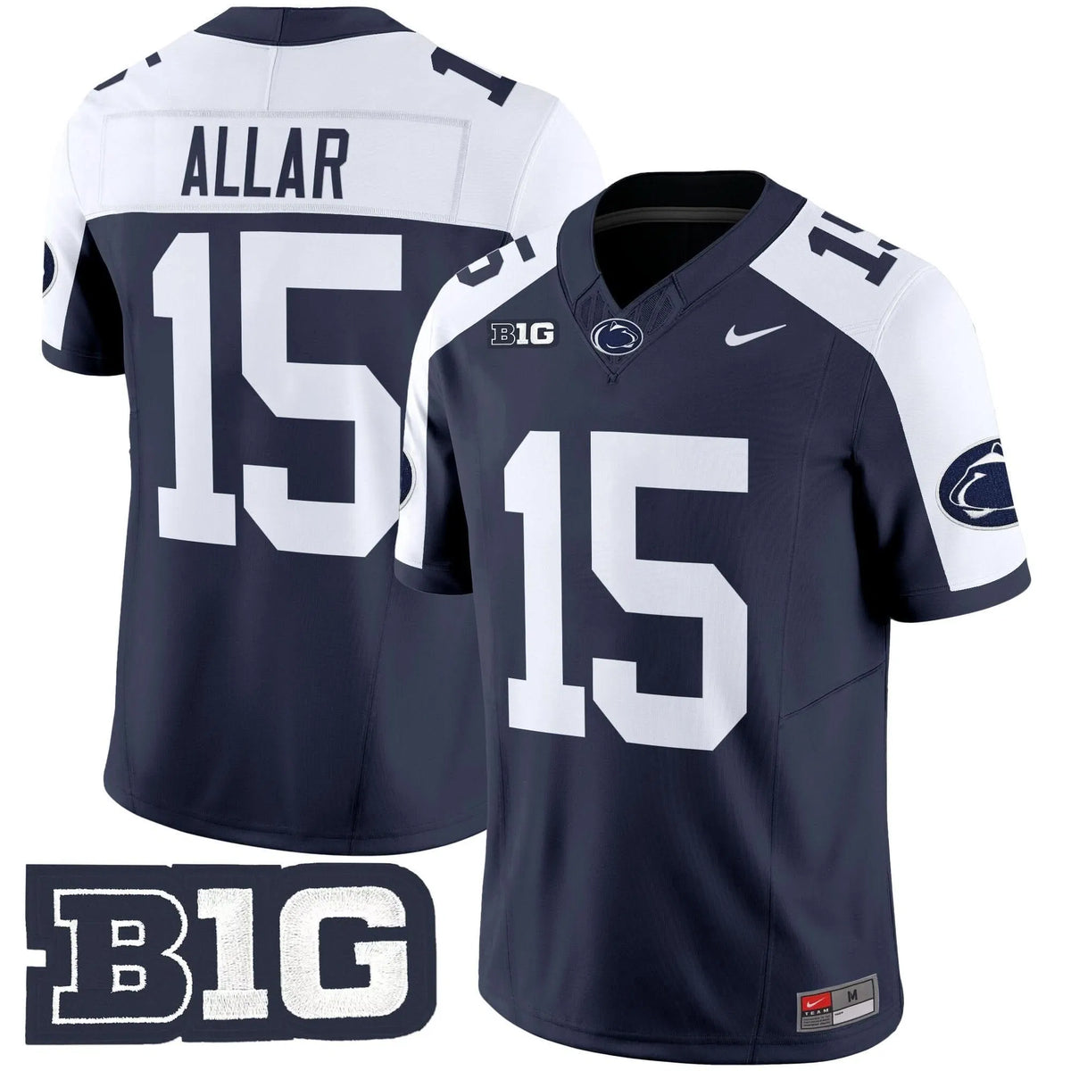 Personalized PSU 2026 Vapor Limited Jersey - Navy Alternate / Drew Allar Stitched