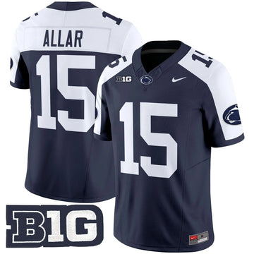 Personalized PSU 2026 Vapor Limited Jersey - Navy Alternate / Drew Allar Stitched