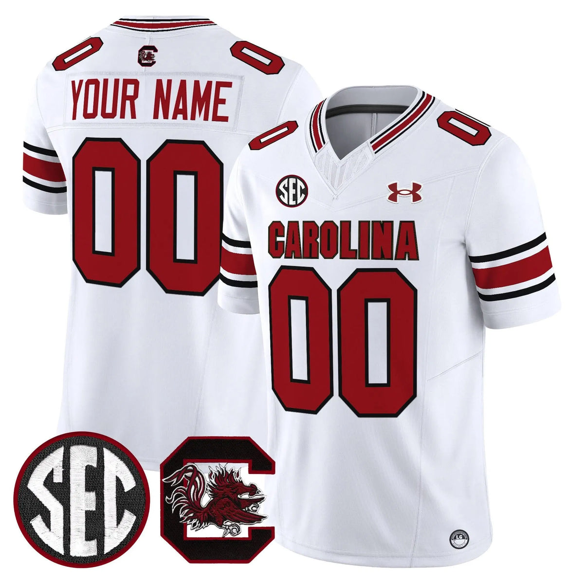 Personalized SCG 2026 Vapor Limited Custom Jersey - White Stitched