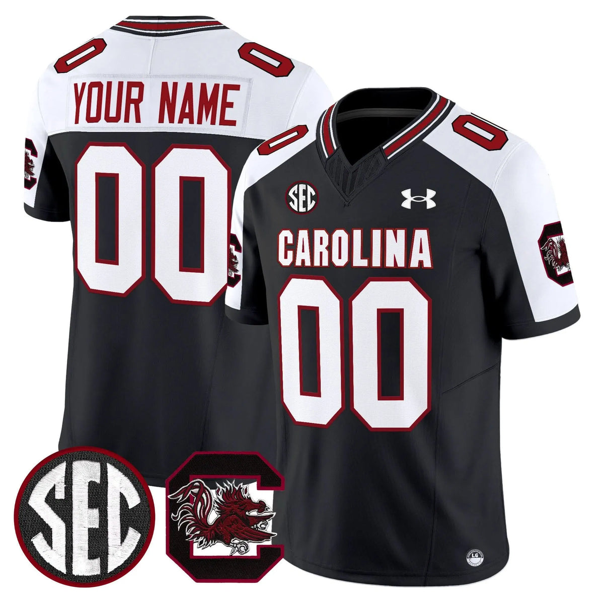 Personalized SCG 2026 Vapor Limited Custom Jersey - Black Alternate Stitched