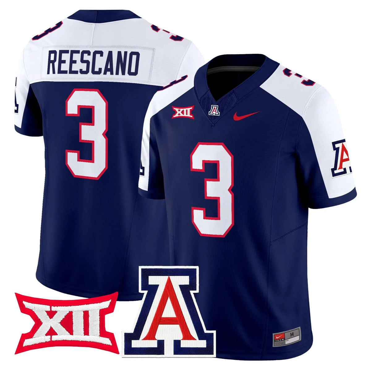 Personalized ARIZ 2026 Vapor Limited Jersey - Navy Alternate / Kedrick Reescano Stitched