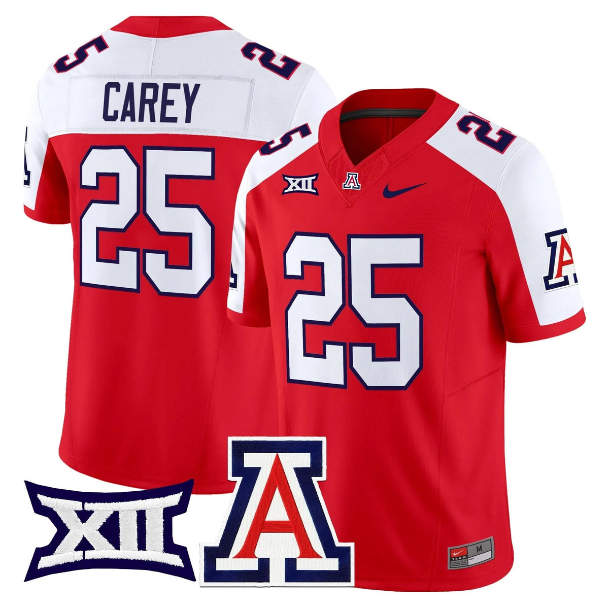 Personalized ARIZ 2026 Vapor Limited Jersey - Red Alternate / Ka'Deem Carey Stitched