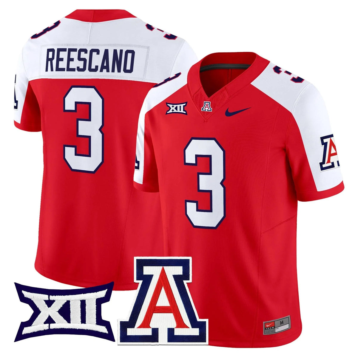Personalized ARIZ 2026 Vapor Limited Jersey - Red Alternate / Kedrick Reescano Stitched