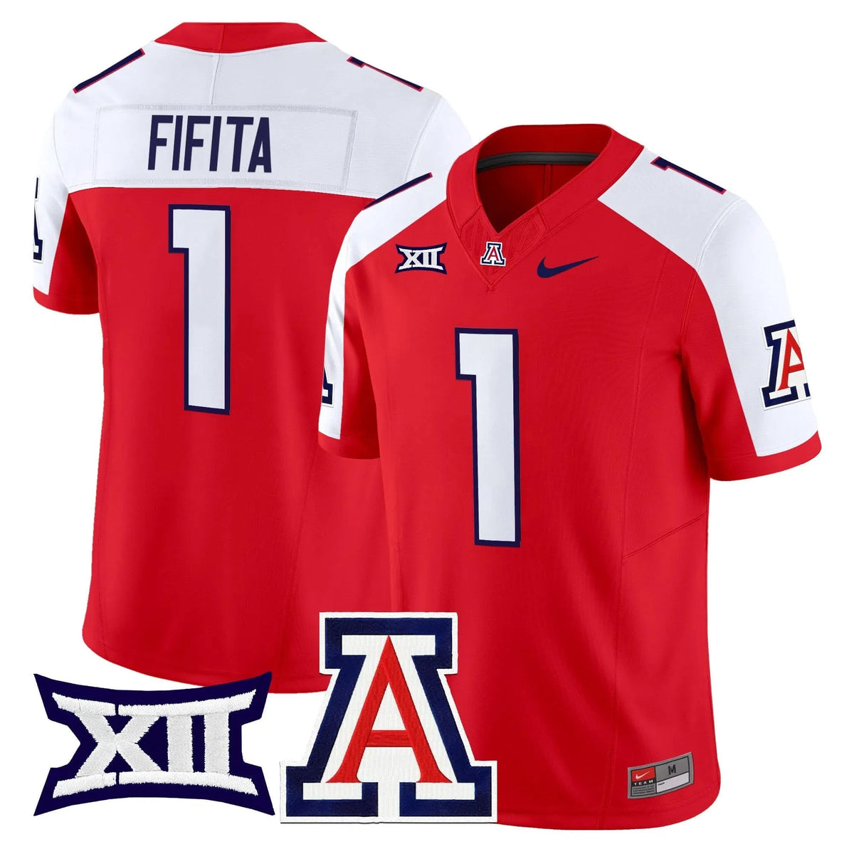Personalized ARIZ 2026 Vapor Limited Jersey - Red Alternate / Noah Fifita Stitched