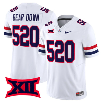 Personalized ARIZ 2026 Vapor Limited Jersey - White / Bear Down 520 Stitched