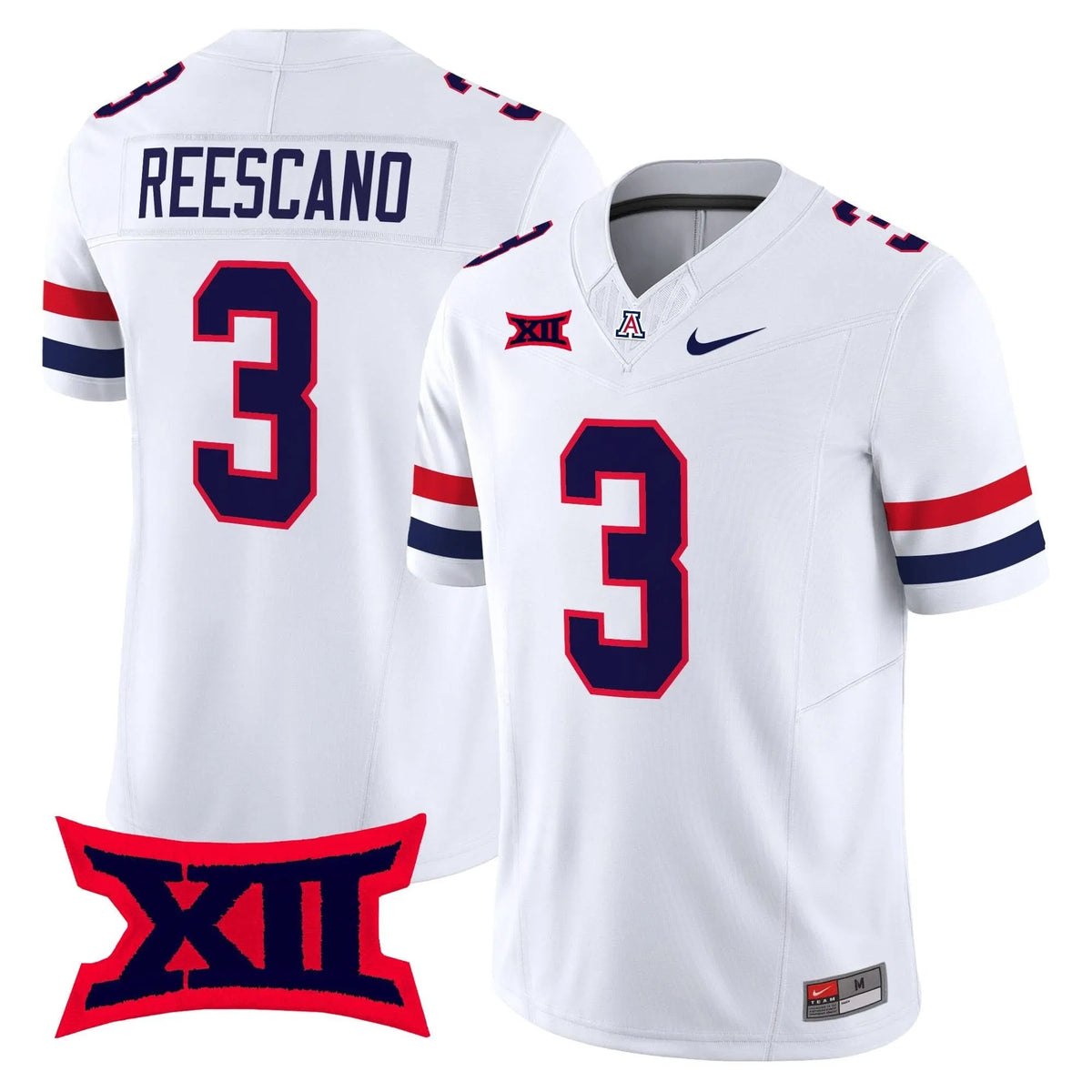 Personalized ARIZ 2026 Vapor Limited Jersey - White / Kedrick Reescano Stitched