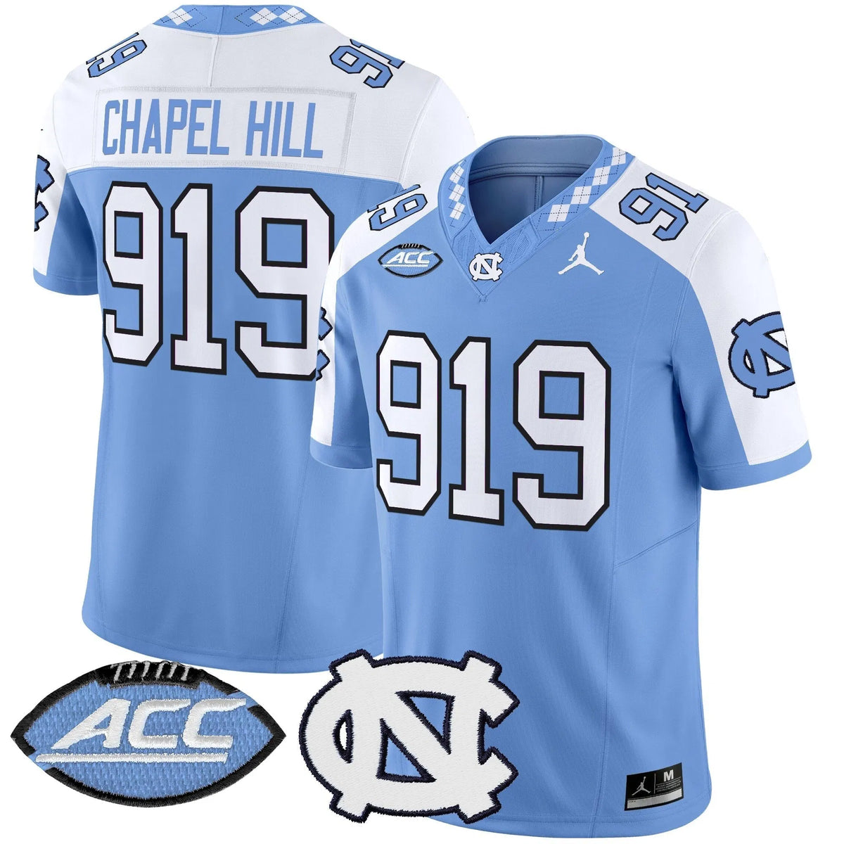Personalized NCTH 2026 Vapor Limited Jersey - Blue Alternate / Chapel Hill 919 Stitched