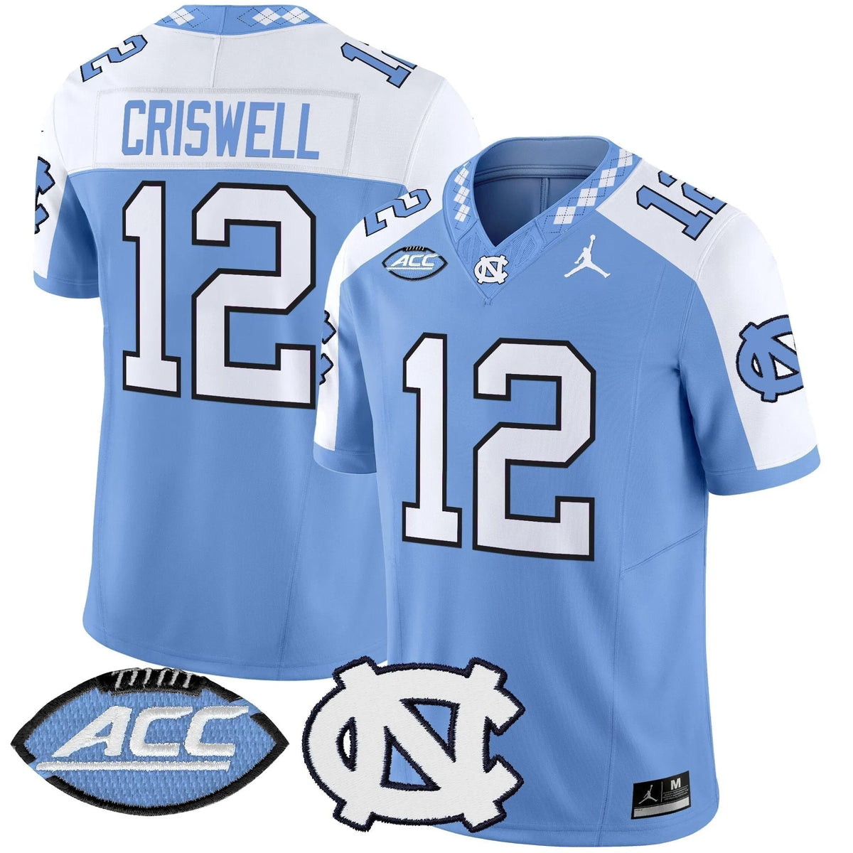 Personalized NCTH 2026 Vapor Limited Jersey - Blue Alternate / Jacolby Criswell Stitched